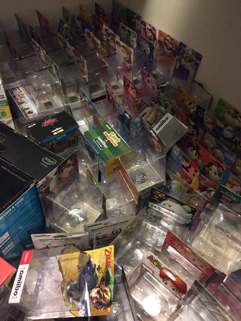 I even kept all the boxes...